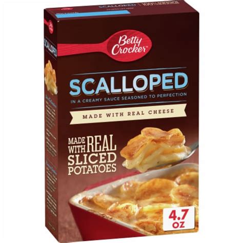 Betty Crocker Scalloped Potatoes, Made with Real Cheese, 4.7 oz, 4.7 oz - Fry’s Food Stores