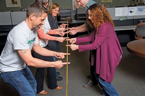 Helium Stick & Facilitation Notes | Team building games, Team building ...