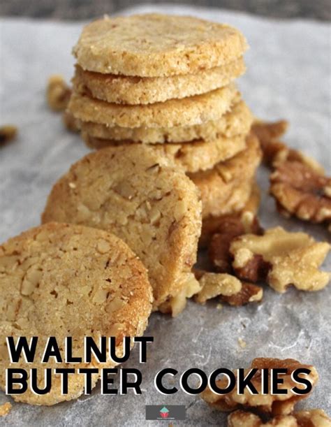 Walnut Butter Cookies | Lovefoodies