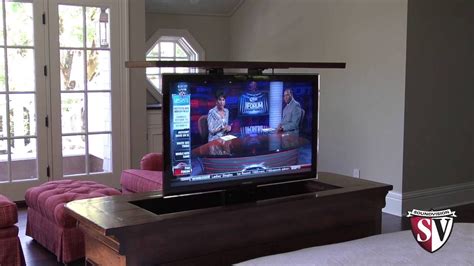 Motorized TV Lift | Motorized tv lift, Swivel tv stand, Tv