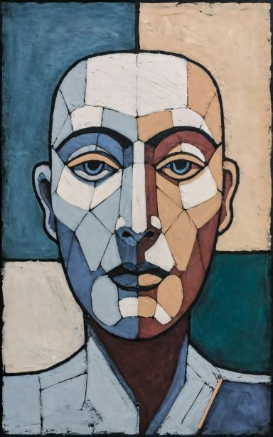 Abstract Painting Of A Cubism Face Free Stock Photo - Public Domain ...