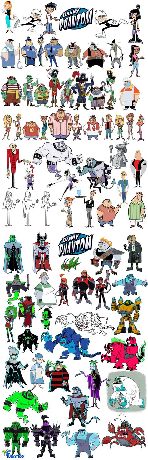 Image - Dannyphantomcharactersbystephensilver911.jpg | Danny Phantom Wiki | FANDOM powered by Wikia