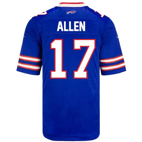 Nike Game Home Josh Allen Jersey | The Bills Store