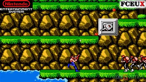 Contra - NES Gameplay RETRO (FCEUX) - YouTube