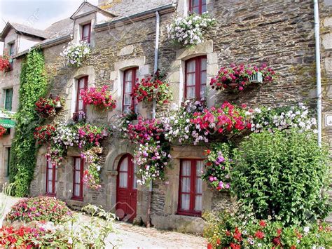 French village | French cottage garden, French country house, Old ...