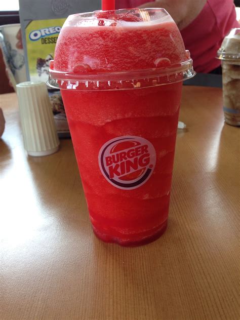 Cherry Icee!!! | Fast food, Burger king, Oreo