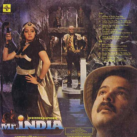 My Music Movies and Mutterings: MUSIC #28: MR INDIA 1987 (HINDI OST)