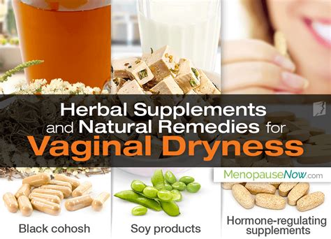 Herbal Supplements and Natural Remedies for Vaginal Dryness