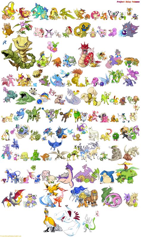 Project Shiny Pokemon: Johto's New Pokedex by Twarda8 on DeviantArt