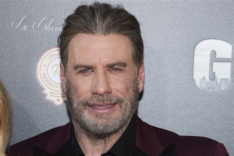 John Travolta rang in 2019 with a rugged beard — and a shaved head ...