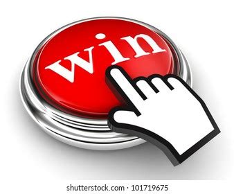 Win Red Button Cursor Hand On Stock Illustration 101719675 | Shutterstock