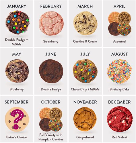 Cookie Subscription: 12 Months - Great American Cookies