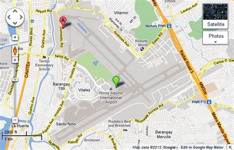 Naia Terminal 3 Google Map – Topographic Map of Usa with States