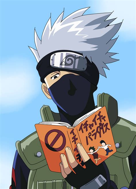 Kakashi Hatake Aesthetic Cute / He is the rival of might guy but does not seem.