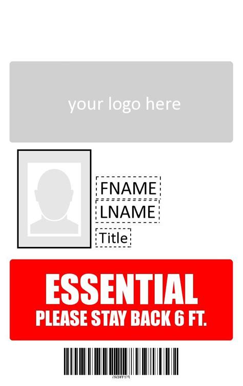 Essential Employee ID Badge Templates | IDville