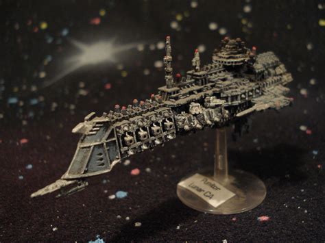 Imperial Lunar Class Cruiser - Punitor (Punisher) - Battlefleet Gothic | Battlefleet gothic ...