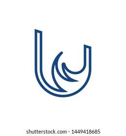 Blue Wave Logo Design Stock Vector (Royalty Free) 1449418685 | Shutterstock