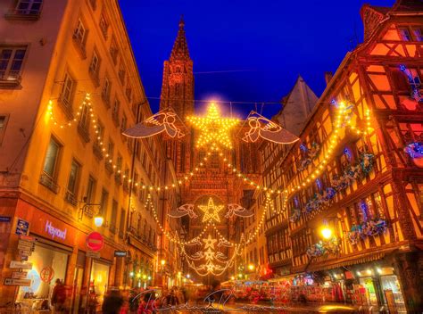 High quality stock image: Rue Merciere During Christmas Illumination in Strasbourg Răzvan Radu ...