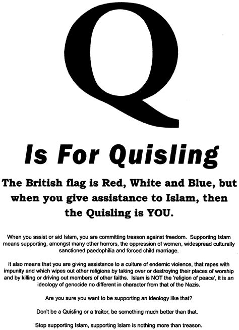 Q is for Quisling – Fahrenheit211