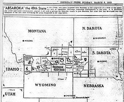 Absaroka (proposed state) Facts for Kids