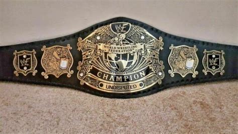 OFFICIAL REPLICA WWE UNDISPUTED CHAMPIONSHIP REPLICA BELT | eBay