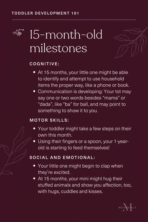 Guide to 15-Month Milestones for Baby - Motherly- Motherly