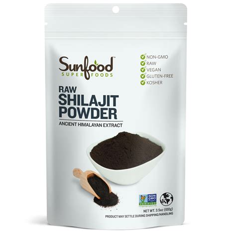 Shilajit Powder 3.5oz Raw Shilajit Extract