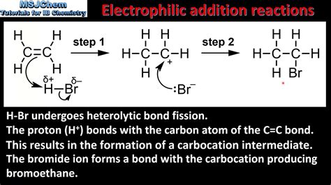 20.1 Electrophilic addition reactions (HL) - YouTube