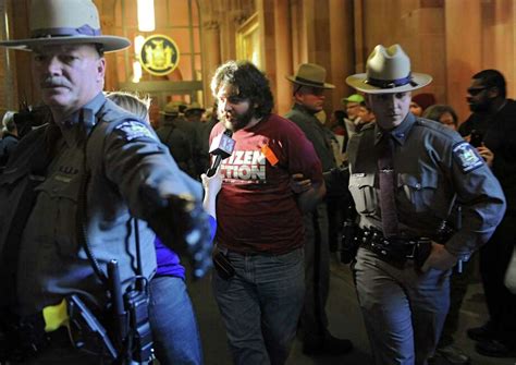 59 protesters arrested amid state budget talks - Times Union