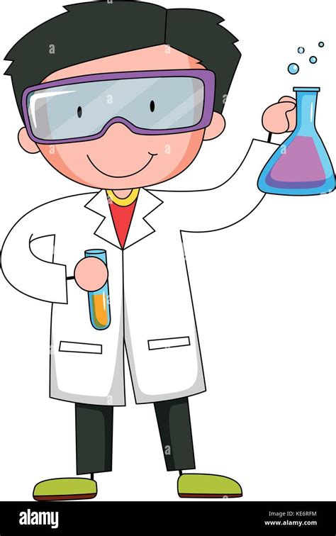 Cartoon Drawing Scientist : Drawing A Cartoon Scientist Polyvore Clipart Best Clipart Best / 7 ...