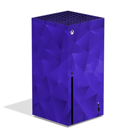 Purple Polygonized Xbox Series X Skin | KO Custom Creations