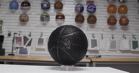 Wilson's newest basketball prototype is 3D-printed and doesn't need air