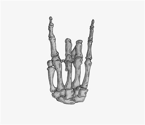 Skull Rock Hand Tattoo Transparent PNG - 484x640 - Free Download on NicePNG