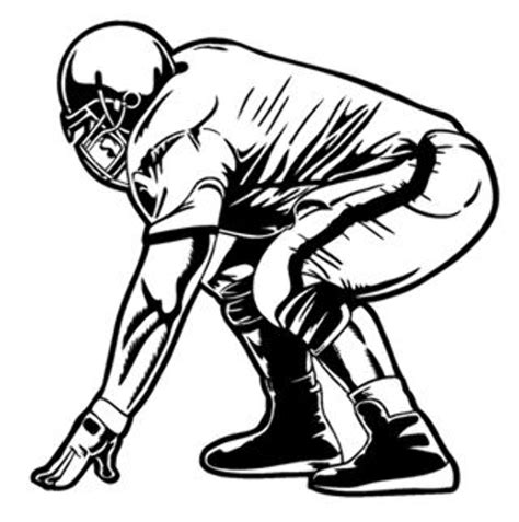 Download High Quality football player clipart lineman Transparent PNG ...