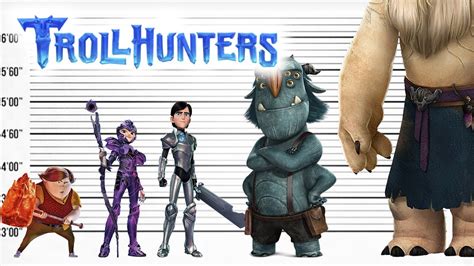 Trollhunters Size Comparison | Biggest Characters of the Trollhunters ...