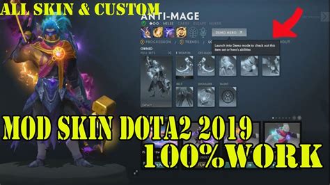 MOD SKIN DOTA 2 TERBARU 2019 100% WORK !!! ALL SKIN MOD & CUSTOME SKIN MOD ! - YouTube