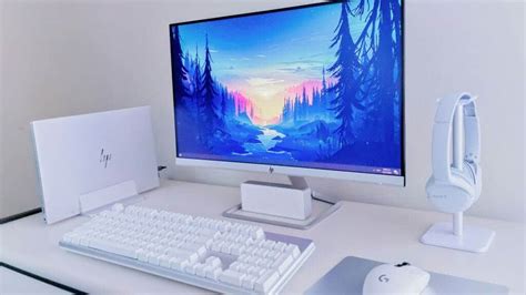 30 Best Looking White Gaming Setup - GPCD