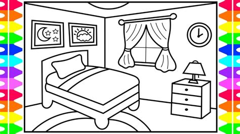 How To Draw A Small Bedroom | Psoriasisguru.com