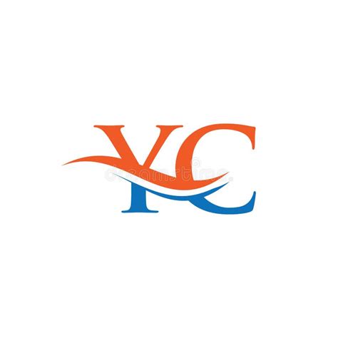 YC Logo Design. Initial YC Letter Logo Design Stock Vector - Illustration of company, finance ...