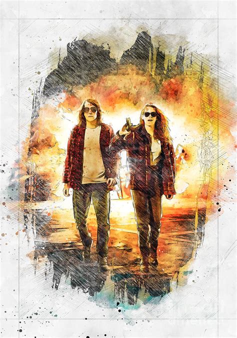 No6921 American Ultra Movie poster Digital Art by Carrie Stanton - Fine ...