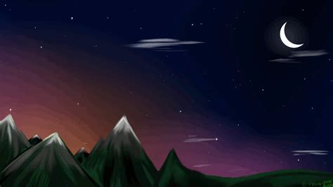 Animation Night Sky by JKNewLife on DeviantArt