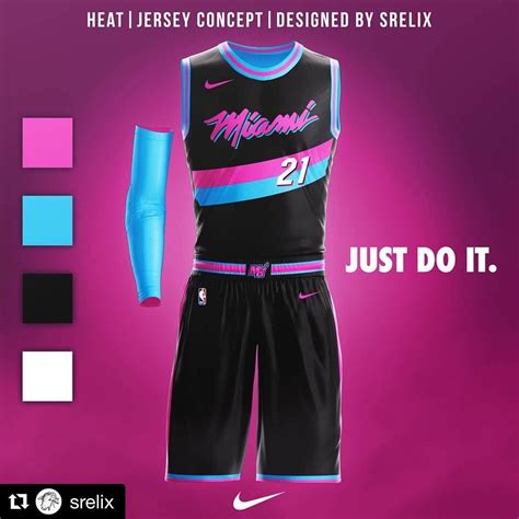 Vice Versa Miami Heat Pink Jersey - MIAMI HEAT "VICE VERSA" JERSEY ...