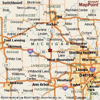 Where is Hartland, Michigan? see area map & more