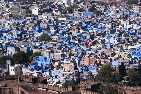 Blue City, Rajasthan, India Stock Image - Image of beautiful, asia: 31879033