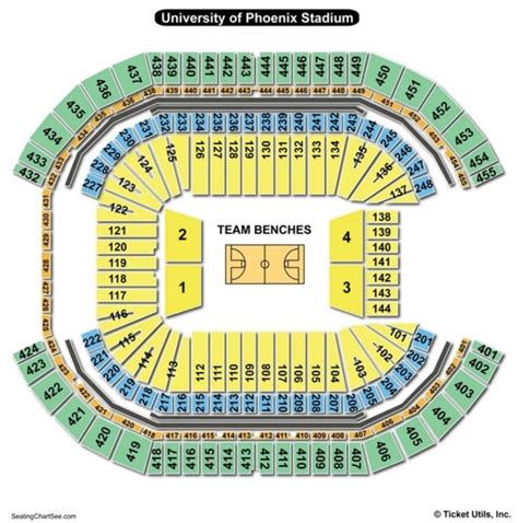 Suns Arena Seating Chart