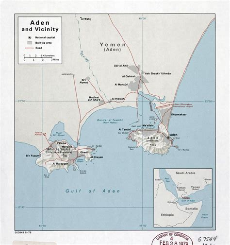 Aden Port Map