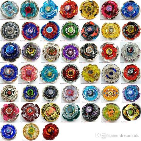 All 45 Models Beyblade Metal Fusion 4d Launcher Beyblade Spinning Top Set Kids Game Toys ...