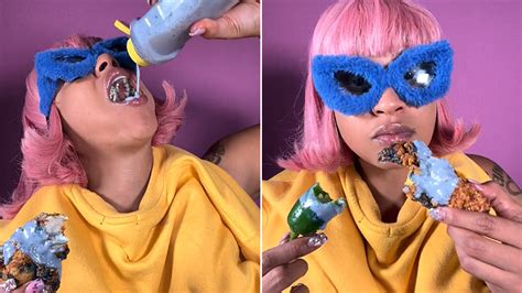 Pink Sauce creator debuts new blue sauce and the internet is confused ...