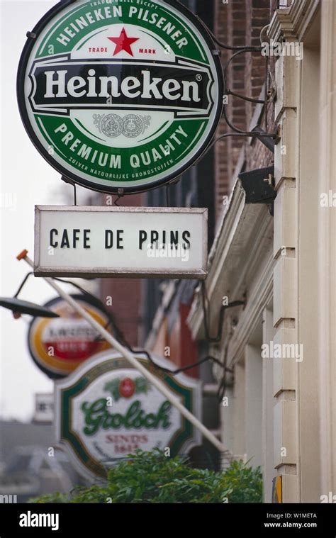 Dutch beer brands, Amsterdam Netherlands Stock Photo - Alamy