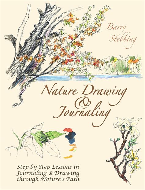 Nature Drawing and Journaling Book and Supplies Bundle